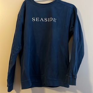 Navy seaside sweatshirt
